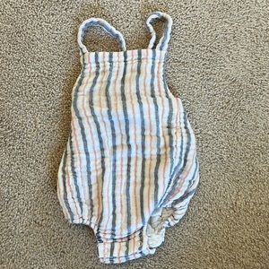 Angel Dear red white & blue romper